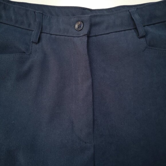 Penmans Ladies Size 12 Navy Straight Legs Zipper & Button Closure Pants - Picture 6 of 11